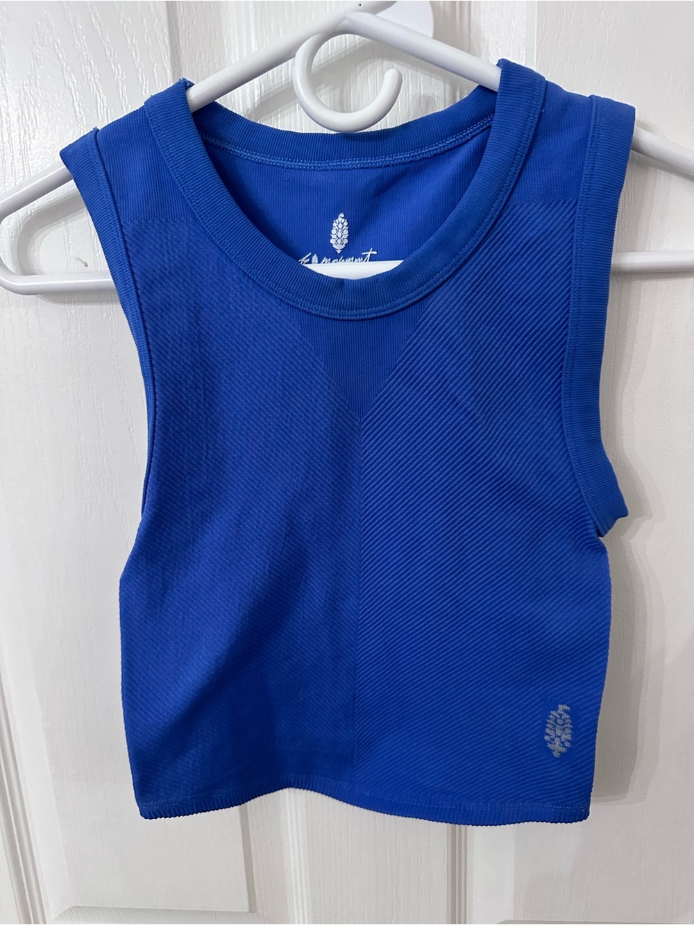 FP Movement Free Throw Muscle Tank Top Blue XS
